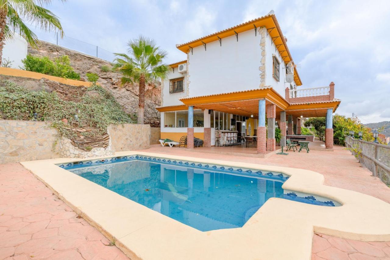 Cortijo La Encina Villa Sayalonga Exteriör bild